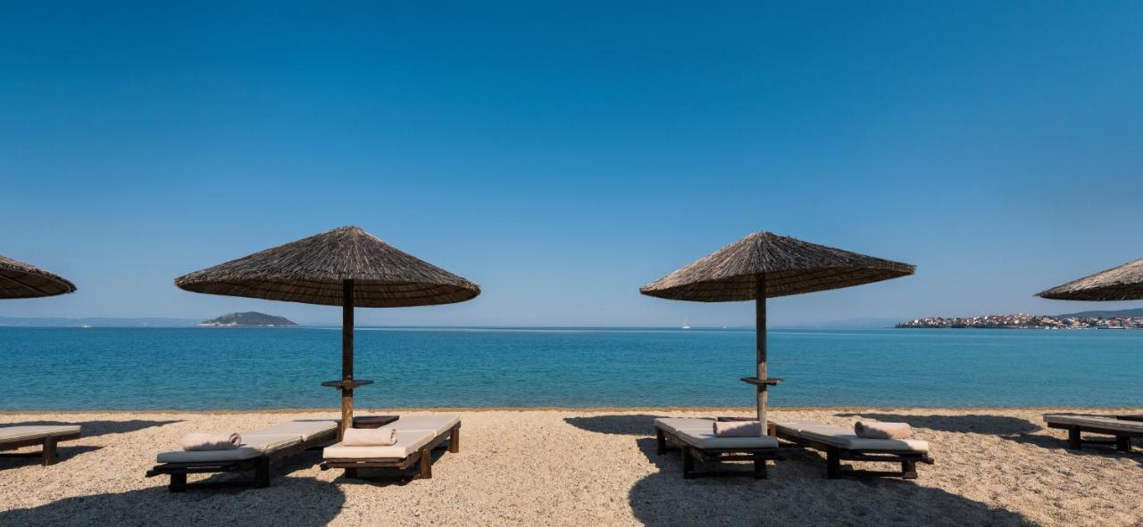 Porto Carras Meliton Hotel Neos Marmaras Exterior foto A beach in Greece
